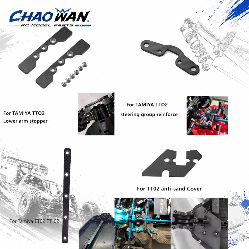 Tamiya TT02 TT-02 1/10 RC Car  - đánh giá và giá Crepe Pan Carbon