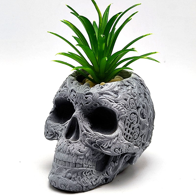 Premium Exquisite Skull Vase S - đánh giá và giá Potsticker Mold