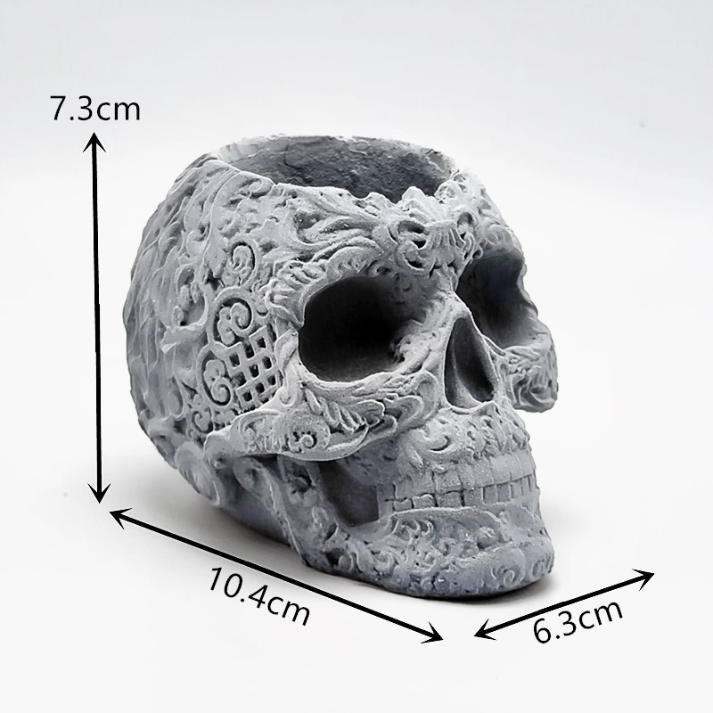 Premium Exquisite Skull Vase S - đánh giá và giá Potsticker Mold