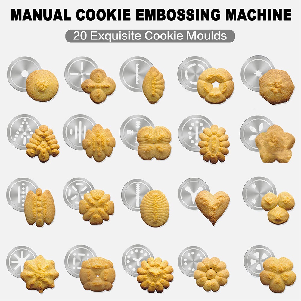 Cookie Press Gun Kit  Aluminum - đánh giá và giá Churros Maker Gun