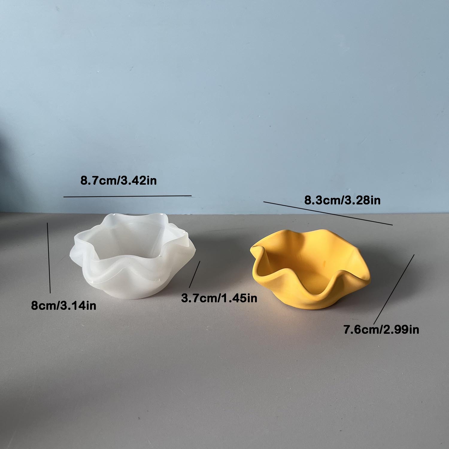 Creative Curved Edge Candle Bo - đánh giá và giá Potsticker Mold
