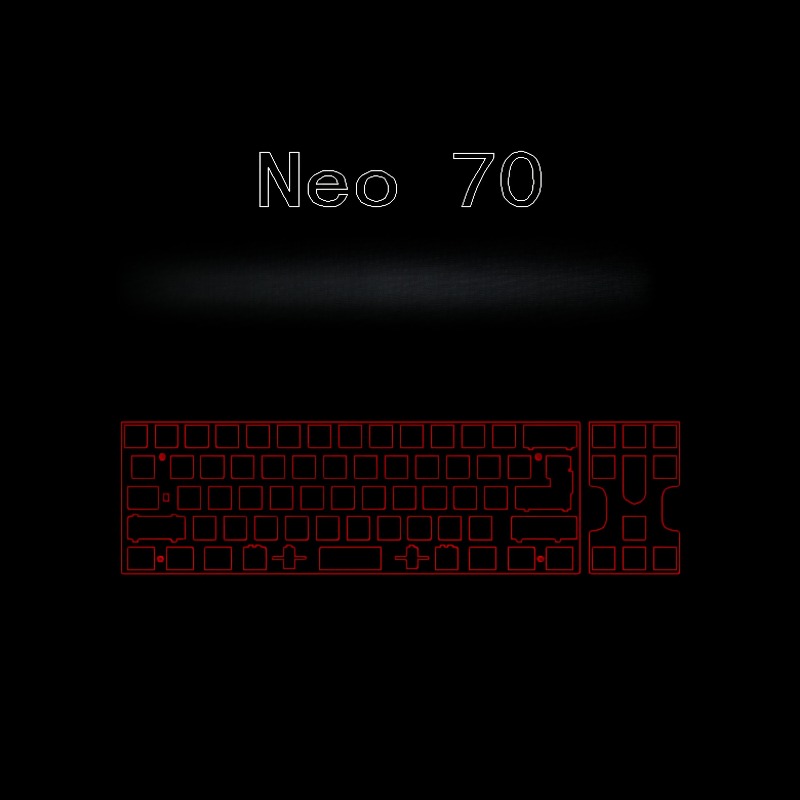 Neo70 Keyboard Positioning Pla - đánh giá và giá Crepe Pan Carbon