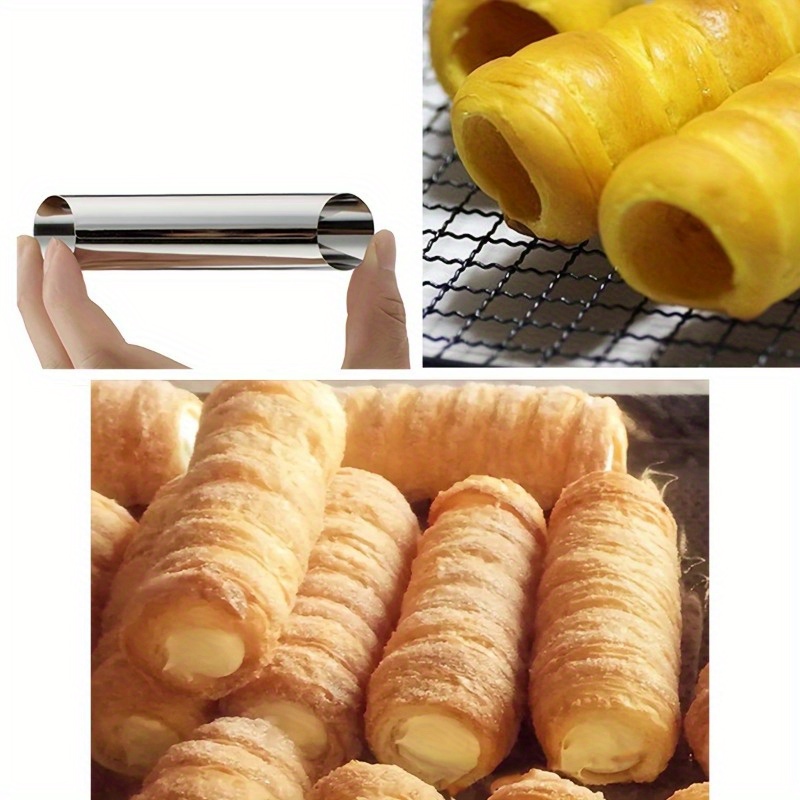 Cannoli Tubes Stainless Steel  - đánh giá và giá Danish Pancake Pan